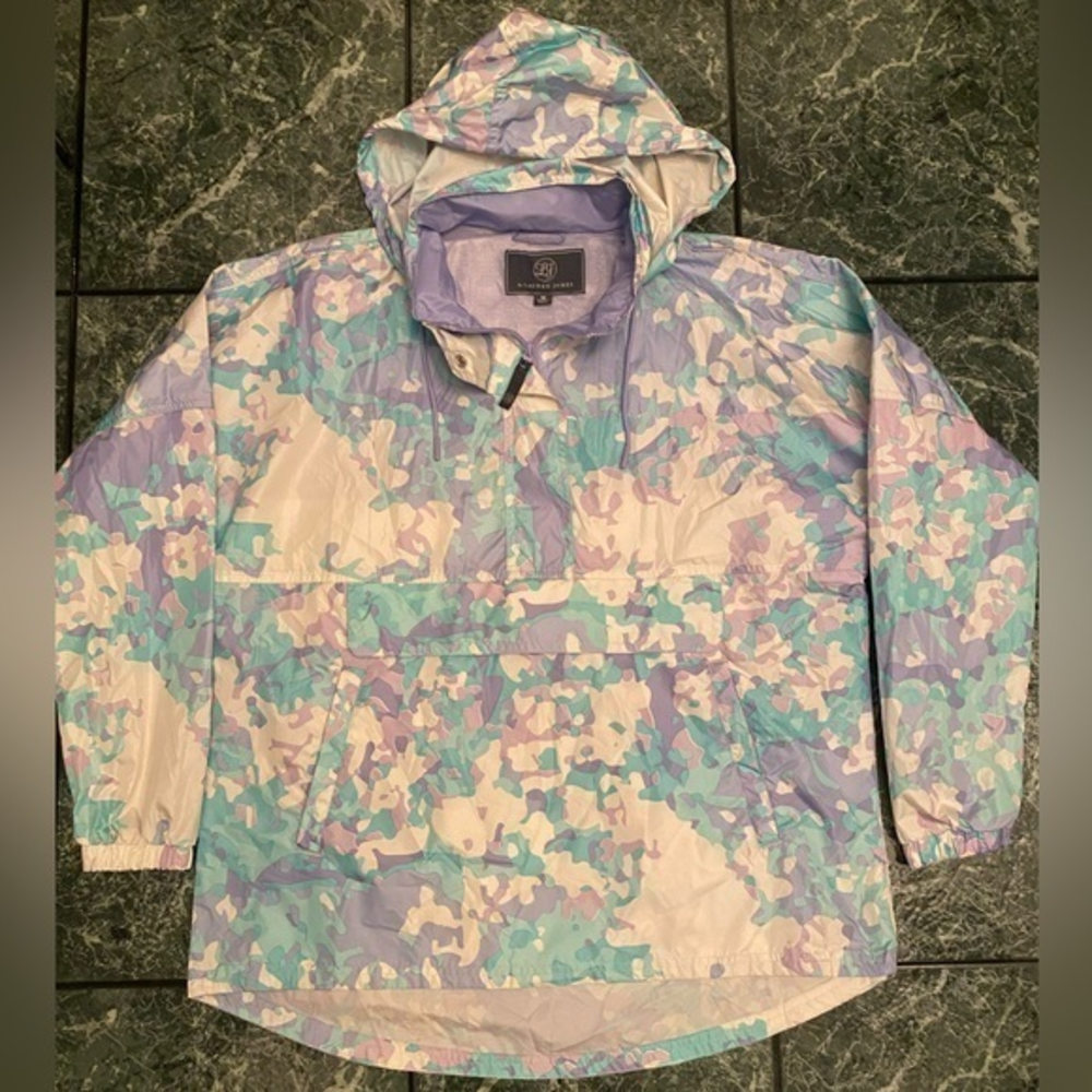 Lauren James Camo Rain Pullover